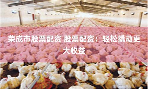 荣成市股票配资 股票配资：轻松撬动更大收益