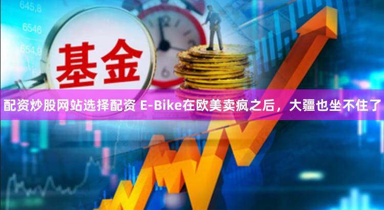 配资炒股网站选择配资 E-Bike在欧美卖疯之后，大疆也坐不住了